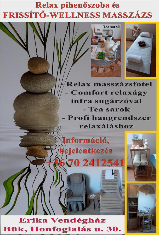 Erika Vendeghaz Hotel Buk Ngoại thất bức ảnh